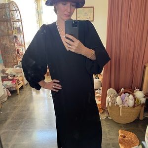 GANNI Black dress size 36